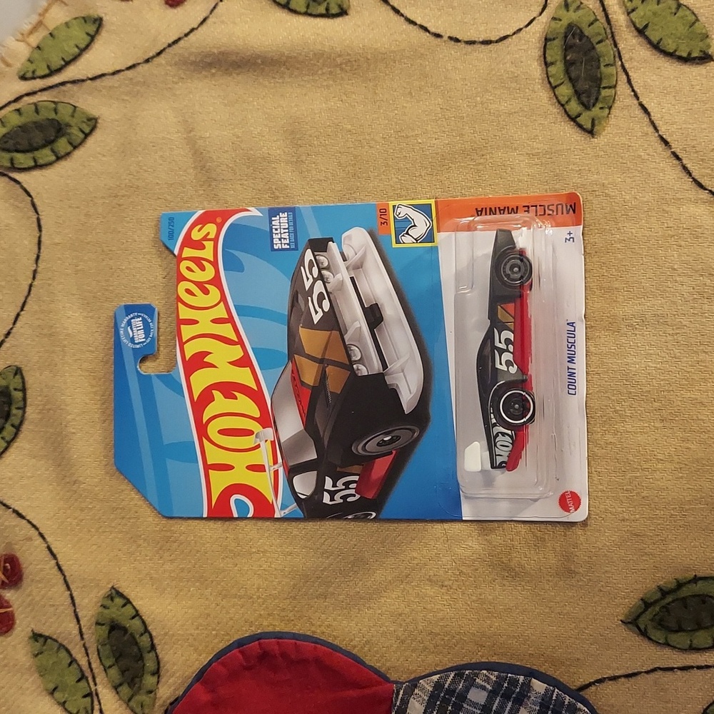 ❤️ Hot Wheels Count Muscula